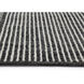 Serene 96 X 60 inch Black / White Indoor Hand-Woven Rug, Hand-Woven